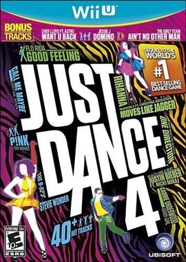 Just Dance 4 Nintendo Wii U Video Game - 40+ Hit Tracks